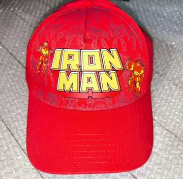 아이언맨 빨간색 캡 모자 마블 MARVEL 어벤져스