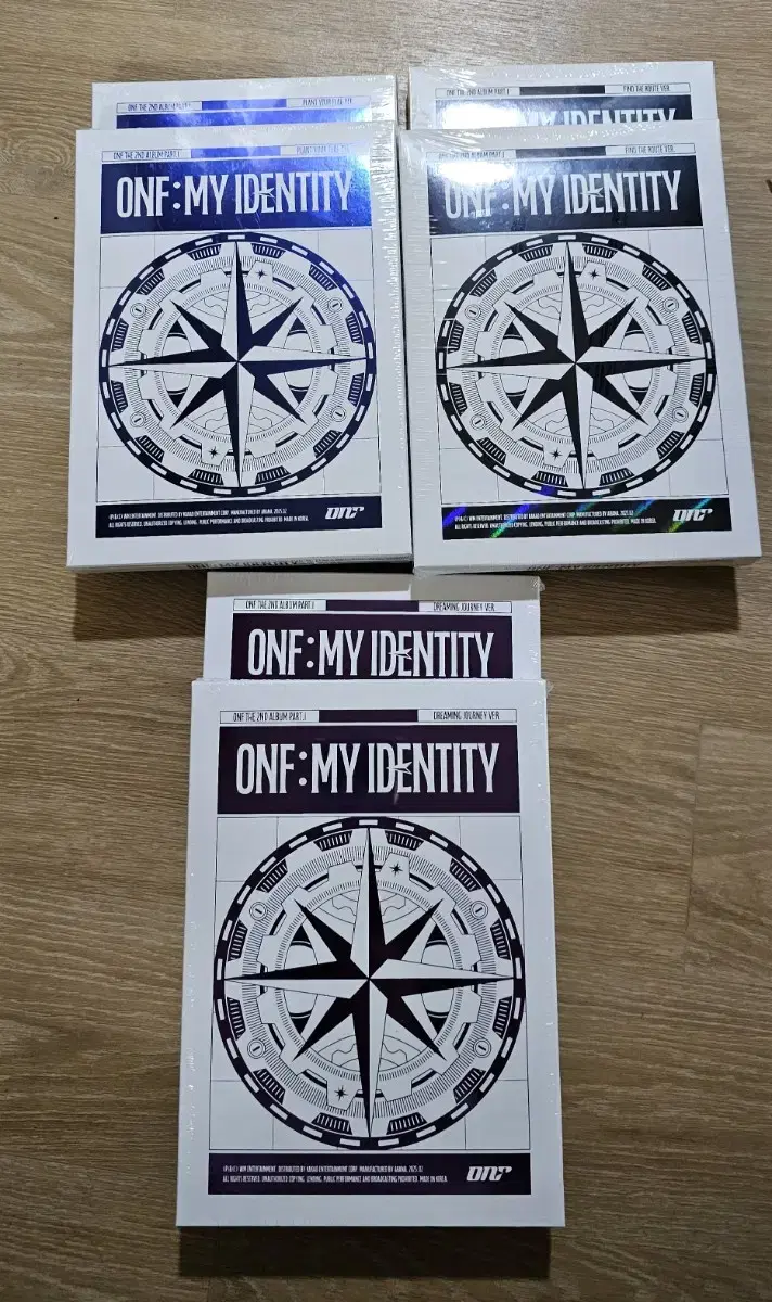 (예판본set)온앤오프 ONF MYIDENTITY 정규2집 미개봉 앨범