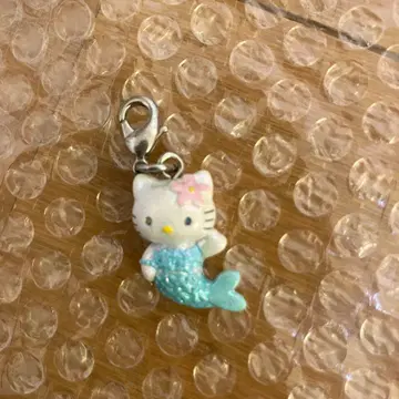 키티 인어 머메이드 지퍼 마스코트