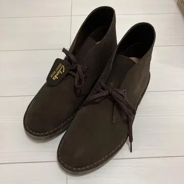 Clarks DESERT BOOT 브라운 스웨이드 처카 부츠