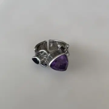 silver925 반지 자수정 11~13호