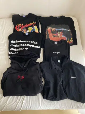 the dadadaddys 티셔츠, 후드티 6종 정리