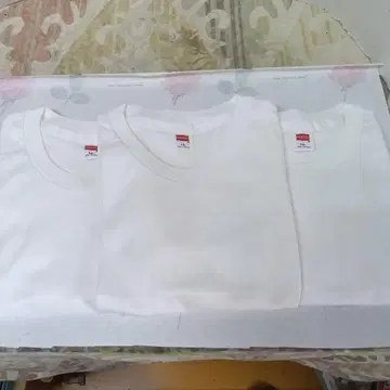 헤인즈 반팔 티셔츠 3장
