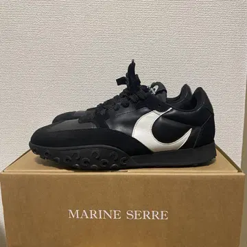 MARINE SEERE 가죽 스니커즈 마린세르