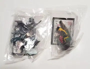 은하철도 999 피규어 식품 완구 카이요도 기계 백작 메텔 2종 세트