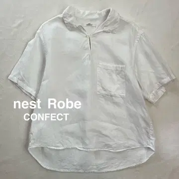 nest Robe CONFECT 린넨 풀오버 반팔 셔츠 3