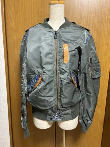AVIREX 아비렉스 TYPE BLUE L-2 리메이크 자켓
