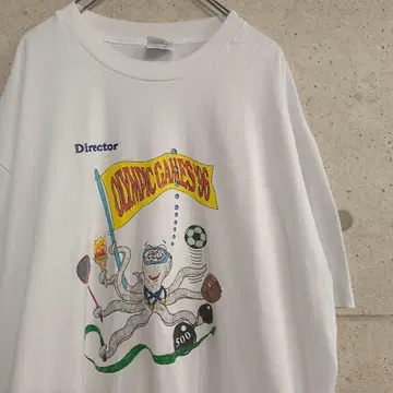 Hanes/USED 프린트 티셔츠/타코/스포츠/아트/올림픽