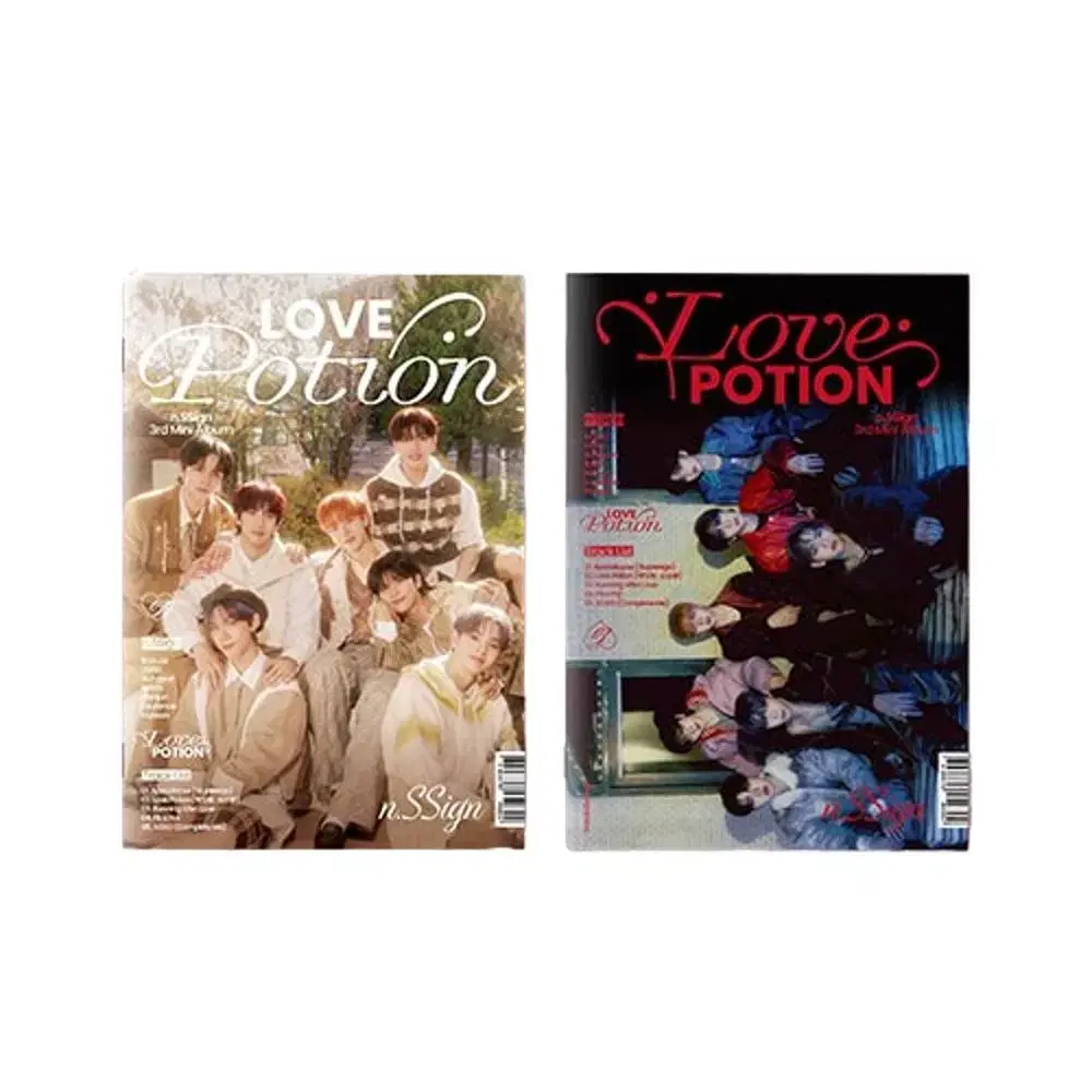 (미개봉) 엔싸인 앨범 미니3집 Love Potion