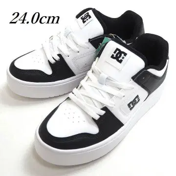 새상품 DC SHOES 만테카 4 여성용 통굽 스니커즈 24cm