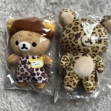 리락쿠마 스토어 봉제 인형 2개