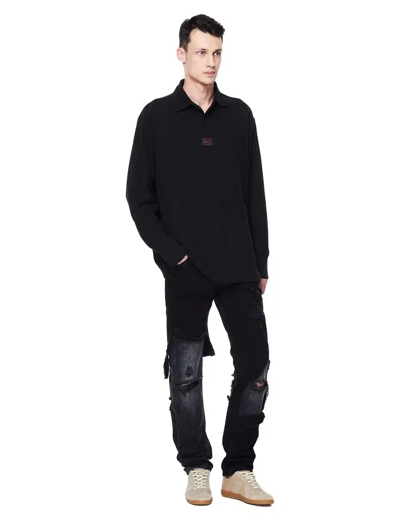 M 라프시몬스 히어로즈 폴로 블랙