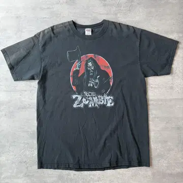 90s Rob Zombie 롭 좀비 밴드 티셔츠 밴 티 빈티지