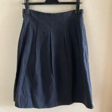 MARGARET HOWELL 네이비 플레어 스커트 L