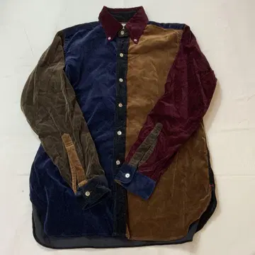 A/W NEPENTHES HOGGS 네펜데스 긴팔 벨루어 셔츠 M