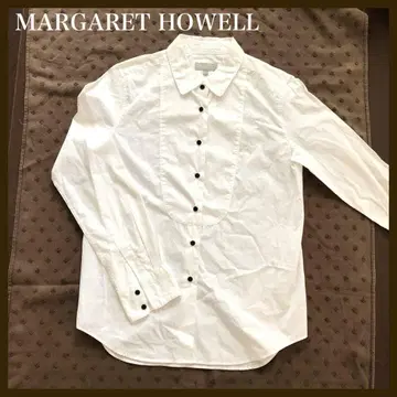 MARGARET HOWELL 코튼 셔츠 블라우스 사이즈 1
