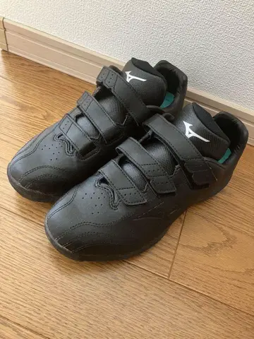 야구 Mizuno 블랙 트레이닝 슈즈 26.5cm
