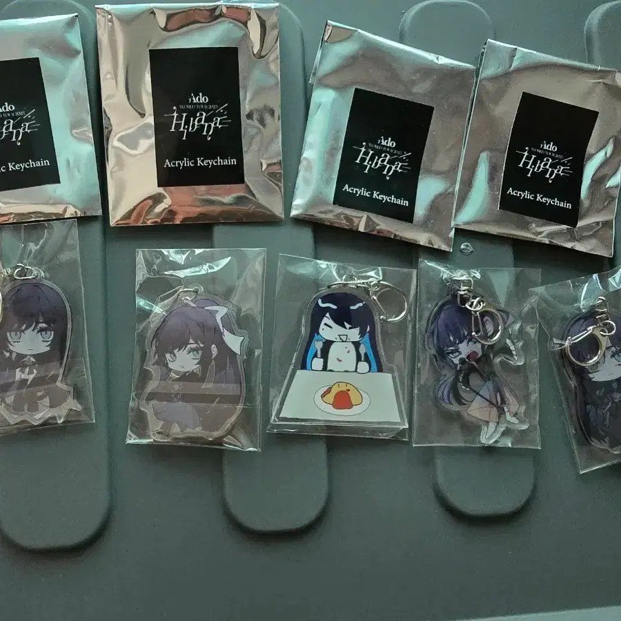 Ado Hibana アクリルキーホルダー5個セット Ado Hibana Keychain 5-Piece Full Set (Including Secret) on Bunjang