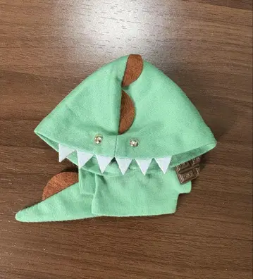 10cm 봉제 인형 공룡 후드티 의류 인형옷 그린 셔츠 티셔츠