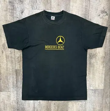 90'S MERCEDES BENZ 싱글 스티치 티셔츠 USA제 레어