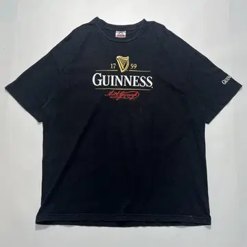 90~ 기네스 USA제 블랙 빈티지 티셔츠 2XL 6658
