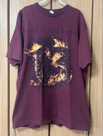BLACK SABBATH 블랙 사바스 13 티셔츠 락 티셔츠
