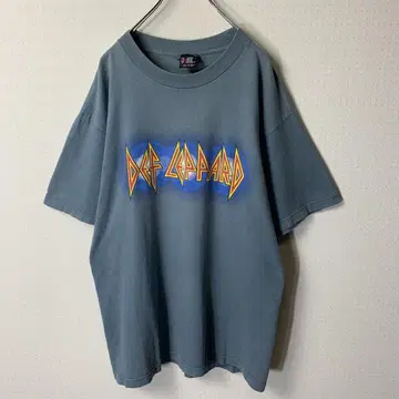 90s USA제 자이언트 Def Leppard 티셔츠 L 1999년제