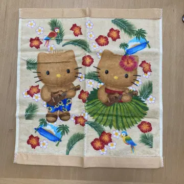 헬로키티 다니엘 핸드 타월 일광화상 키티 헤이세이 레트로 산리오