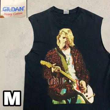 WC950 GILDAN NIRVANA 커트 코베인 리메이크 탱크탑