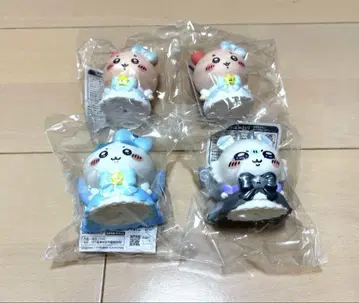 치이카와 (먼작귀) 무차마지카루 소프트 비닐 피규어 4개 세트