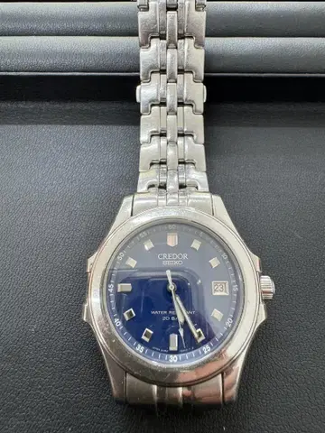 세이코 크레도르 퍼시픽 8J82-6A00 470566 파랑 다이얼