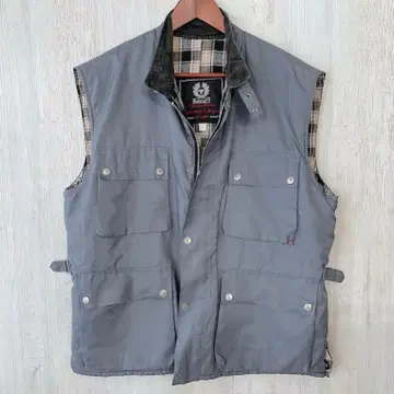 SALE! Belstaff 안감 나일론 라이더 베스트 M 사이즈