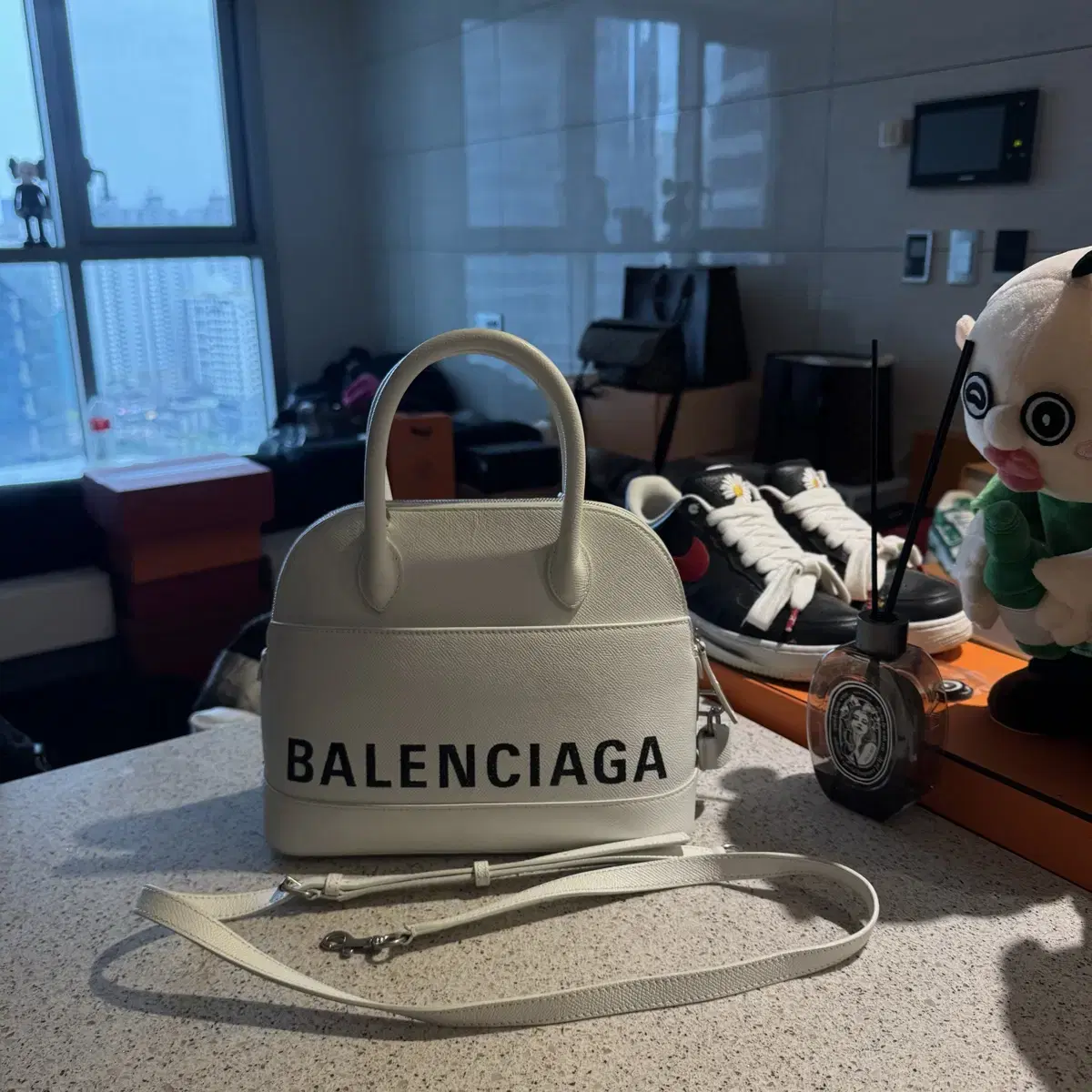 Balenciaga Ville Top Handle Crossbody Bag