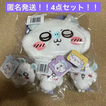 모몽가 가득 복권 오카오 숄더 백 마스코트 3개 총 4개 세트