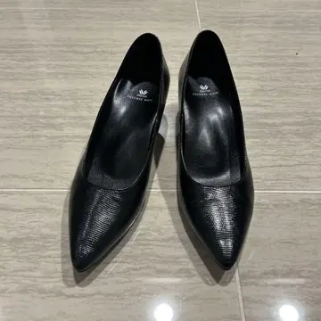 와코루 성공 워크 블랙 펌프스 22.5cm (D)
