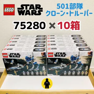 레고 LEGO 스타 워즈 75280 클론 트루퍼 501 부대 10 상자