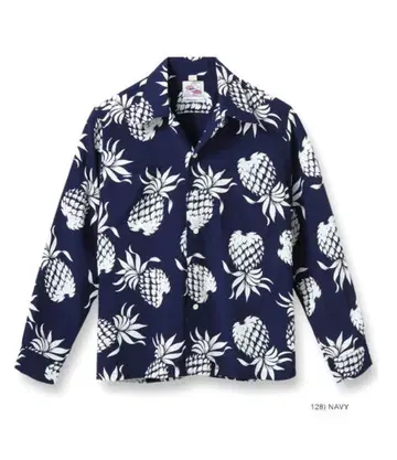 DUKE KAHANAMOKE 듀크 카하나모크 긴팔 알로하 XL 동양