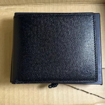 FUJITAKA ACCESSORIES 접이식 지갑 엑스트라 비즈 블랙
