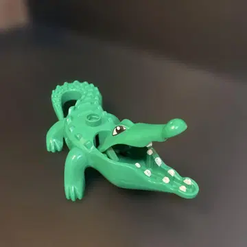 그린 컬러 크로커다일 완구