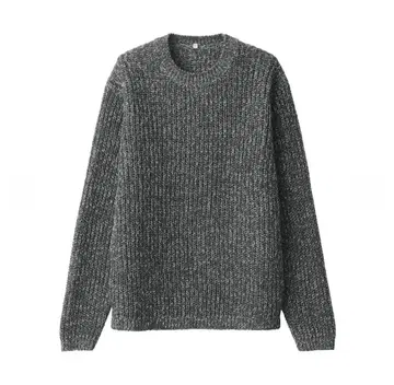 MUJI LABO 코튼 로우게이지 니트 25ss XL