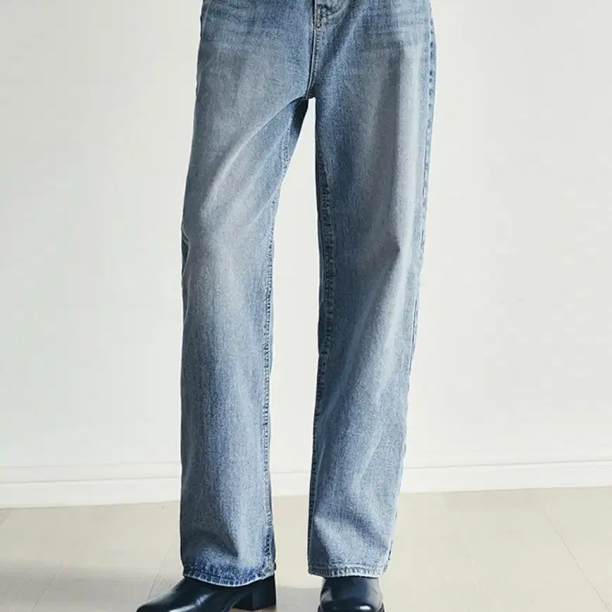 【IONSEOUL】MIKEL CAT BRUSH DENIM PANTS 5JH110 Cat brush denim pants - J-KNOW