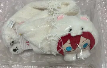 앙스타 고백 풍선 화이트 곰 머플러 가시