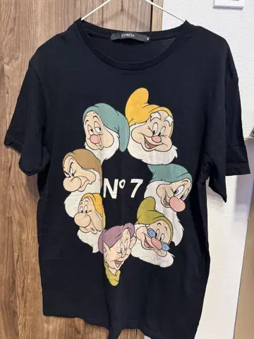 백설공주 7명의 난쟁이 디즈니 빈티지 티셔츠 JOYRICH