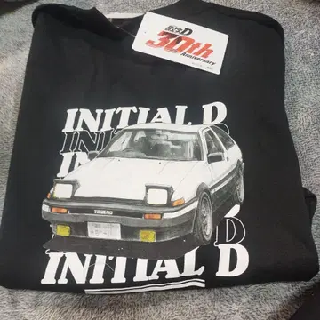 INITIAL D 티셔츠 사이즈 블랙