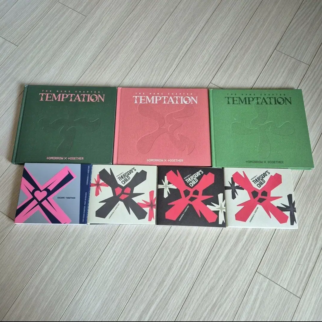 txt album bulk disposal temptation gbgb soobin yeonjun beomgyu taehyun