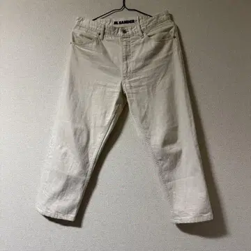 질샌더 + 화이트 데님 팬츠