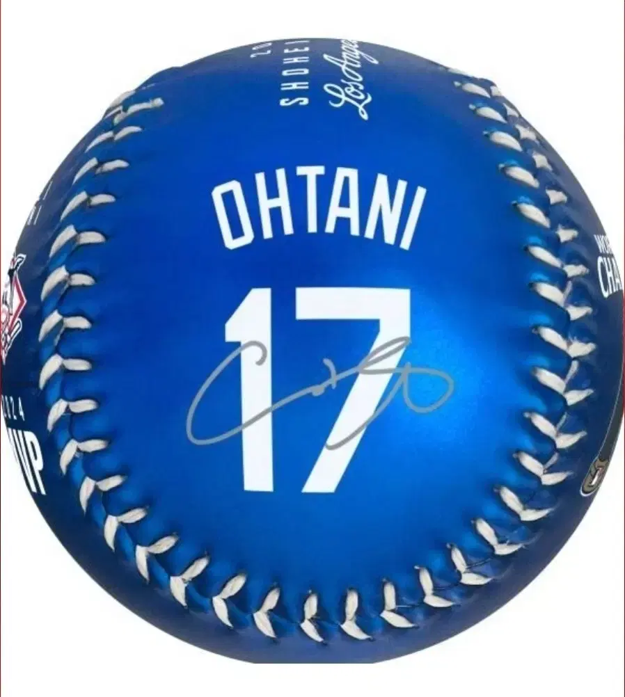 Ohtani Mlb 2024 Season Accomplishments Facsimile Signature Baseball
