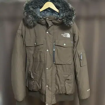 THE NORTH FACE 브라운 고섬 다운 자켓 2XL