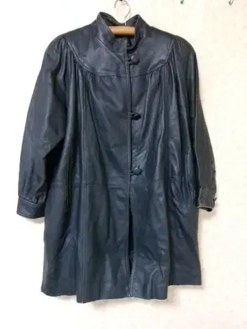 96053 여성용 가죽 코트 양가죽 블랙 F