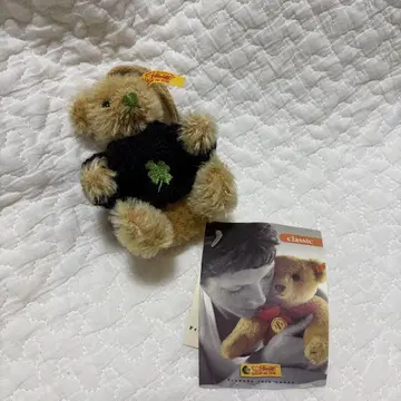 Steiff 미니어처 테디베어 오너먼트 클로버 슈타이프